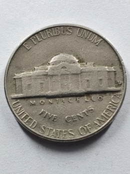 USA 5 Centów 1964 r