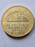 2 zł Likwidacja Getta w Łodzi 2009 r