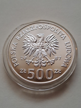 500 zł Igrzyska Seul 1987 r