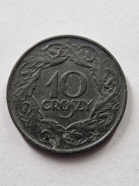 Generalna Gubernia 10 Groszy 1923 r