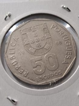 Portugalia 50 escudo 1988 r