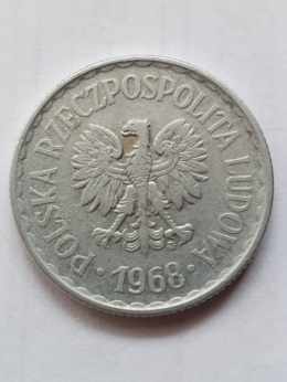 1 złoty 1968 r