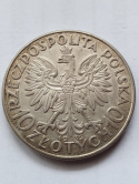 10 zł Głowa Kobiety 1932 r bez znaku