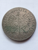 10 zł Głowa Kobiety 1932 r znak