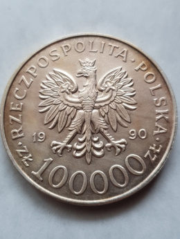 100 tys Solidarność typ A 1990 r