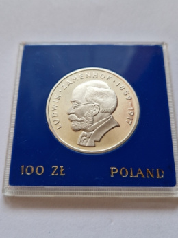 100 zł Ludwik Zamenhof 1979 r