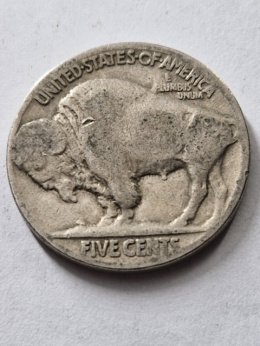 USA 5 Centów Buffalo 1920 r