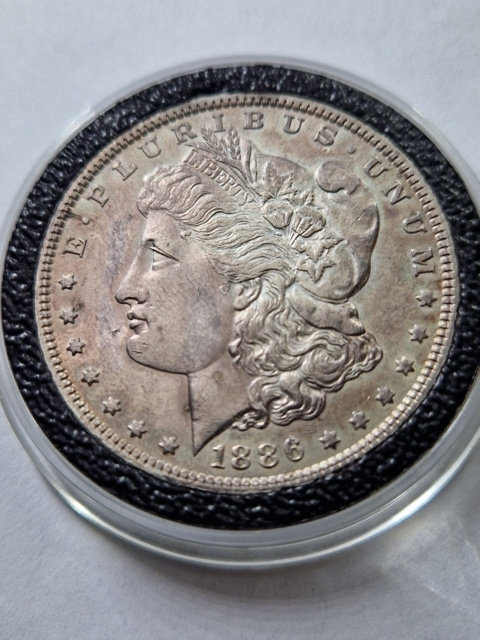 USA Dollar Morgan 1886 r