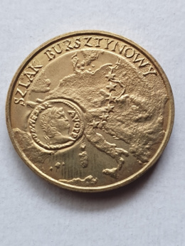 2 zł Szlak Bursztynowy 2001 r