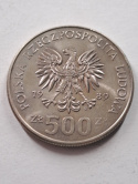 500 zł Władysław II Jagiełło 1989 r