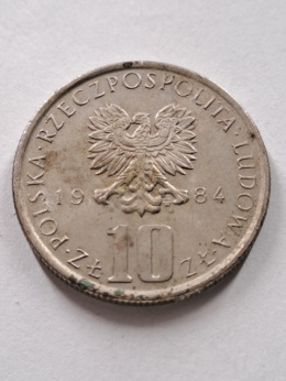 10 zł Bolesław Prus 1984 r