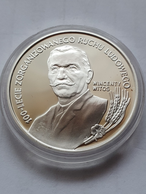 10 zł Wincenty Witos 1995 r