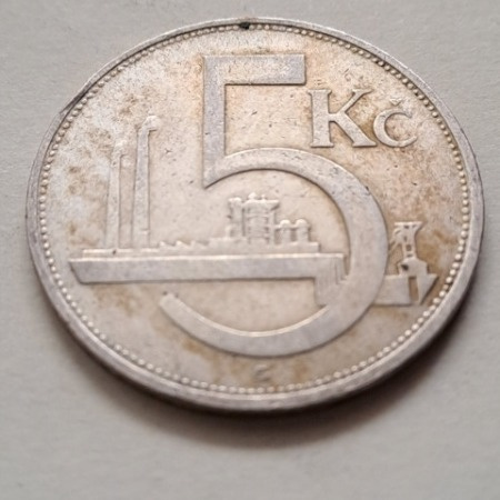 Czechosłowacja 5 Koron 1930 r