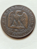 Francja 5 Centimes 1855 r