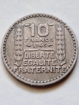 Francja 10 Franków 1946 r