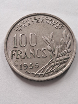 Francja 100 Franków 1955 r