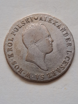 Królestwo Kongresowe 1 złoty 1818 r