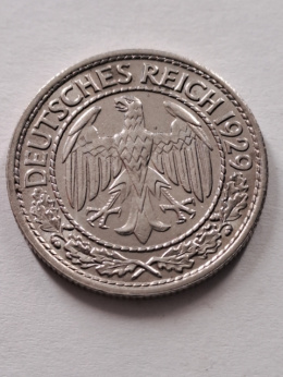 Niemcy 50 Pfennig 1929 r