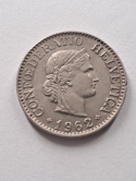 Szwajcaria 10 Rappen 1962 r