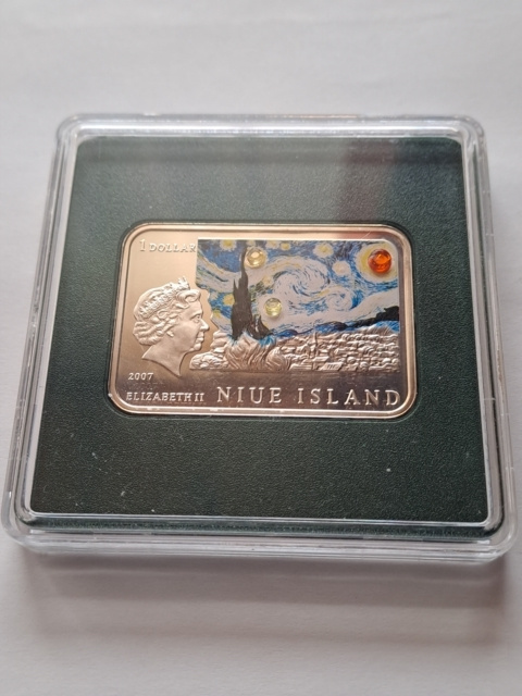 Niue Island 1 Dolar V. van Gogh 2007 r