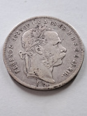 Węgry 1 Forint Franciszek Józef I 1876 r