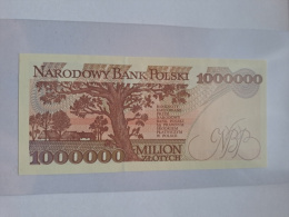 Banknot 1000000 zł W. Reymont 1991 r