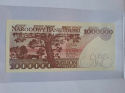 Banknot 1000000 zł W. Reymont 1991 r