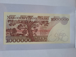 Banknot 1000000 zł W. Reymont 1991 r