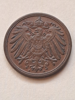 Niemcy 1 Pfenning Wilhelm II 1915 r A