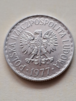 1 złoty 1977 r