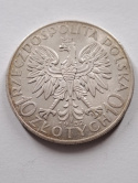 10 zł Głowa Kobiety 1933 r