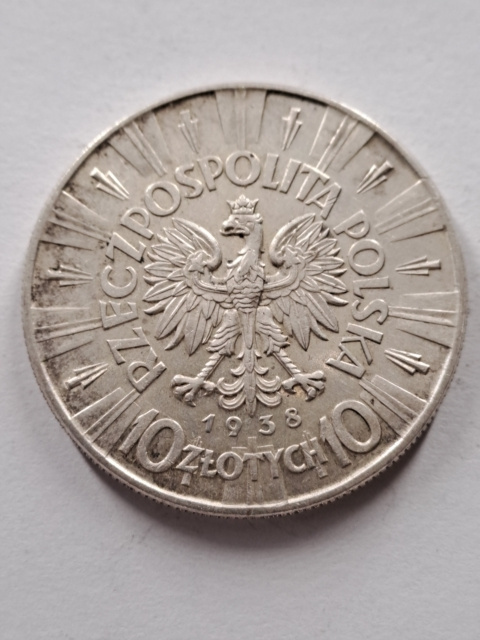5 zł Józef Piłsudski 1938 r rzadszy