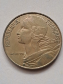 Francja 20 Centimes 1989 r