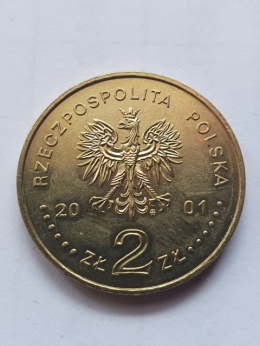 2 zł Szlak Bursztynowy 2001 r