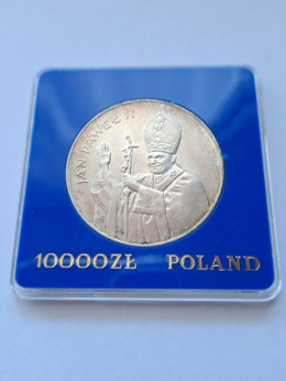 10 000 zl Jan Paweł II 1987 r