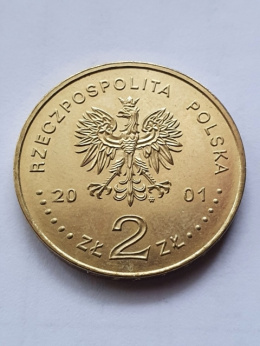 2 zł Szlak Bursztynowy 2001 r