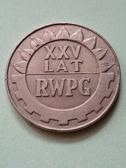 20 zł XXV LAT RWPG 1974 r