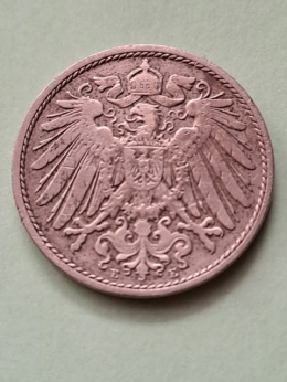 Niemcy 10 Pfenning Wilhelm II 1901 r E