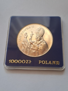 10 000 zł Jan Paweł II 1987 r