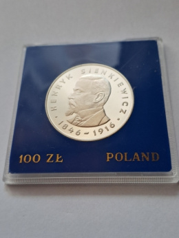 100 zł Henryk Sienkiewicz 1977 r