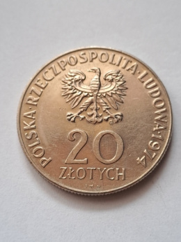 20 zł XXV LAT RWPG 1974 r