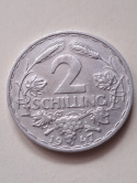 Austria 2 Schillingi 1947 r