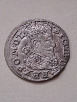 Grosz Zygmunt III Waza 1925 r Wilno