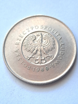 10 zł Dwudziesta Piąta Rocznica PRL 1969 r