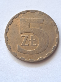 5 złotych 1986 r