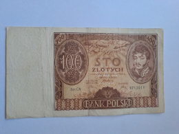 Banknot 100 złotych 1934 r seria CN