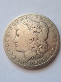 USA Dollar Morgan 1881 r O