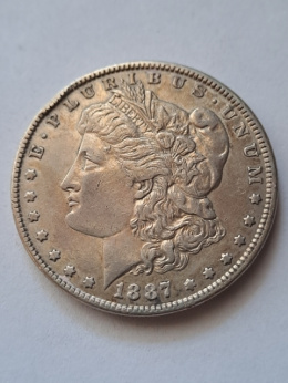 USA Dollar Morgan 1887 r