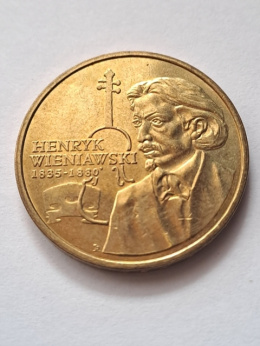 2 zł Henryk Wieniawski 2001 r