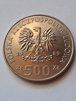 500 zł 50 Rocznica Wojny Obronnej 1989 r